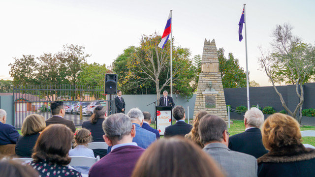 ANZAC proslave v Klubu Triglav Sydney